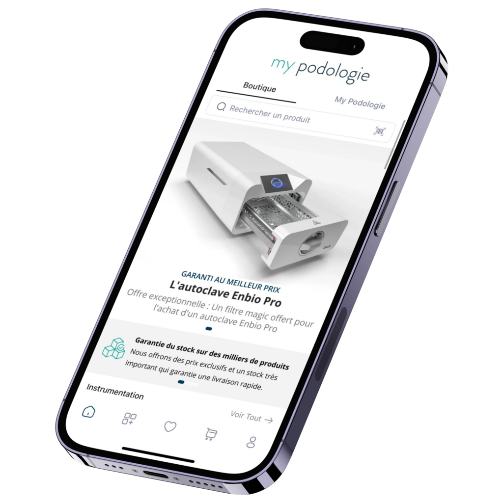 Application My Podologie, la 1ère application dédiée aux pédicures-podologues